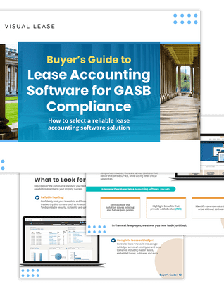 Buyer’s Guide to Lease Accounting Software for GASB Compliance